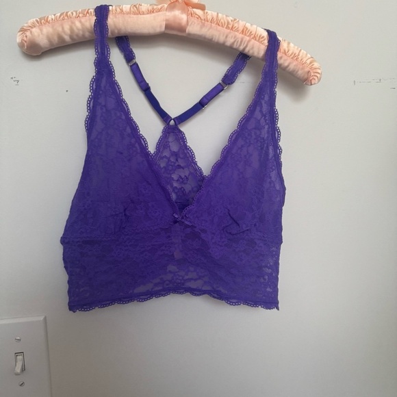 Victoria secret Lace longline Bralette in ultraviolet L - Picture 2 of 5